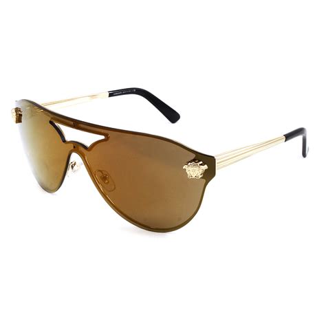 versace golf sunglasses|clear and gold versace glasses.